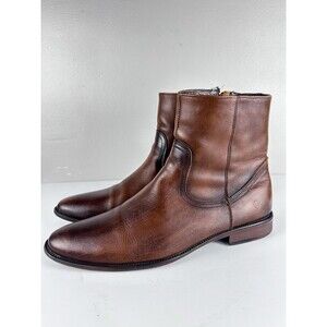 InModa mens leather Cowhide Boots Brown Size 11 Made In Mexico. Mexican Size 29